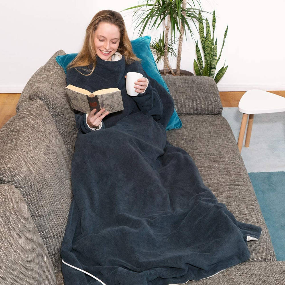 couverture avec manche